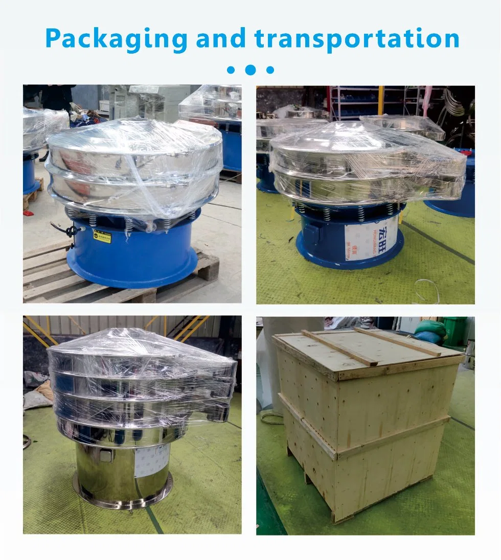 Round Vibrating Sieving Screen for Food Powder/Vibrating Screen/Screen Sieve/Vibro Screen/Multi Layers Vibrating Sifter Screen/Milk Powder Sieving Machine