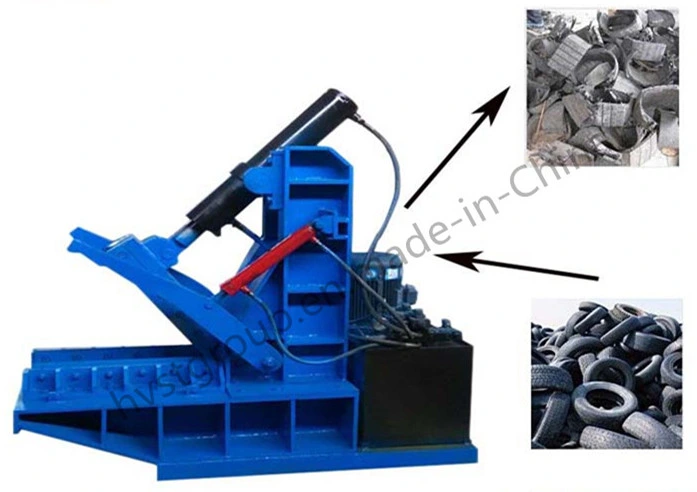 Favorable Price Automatic Rubber Tire Crushing Shredding Machines